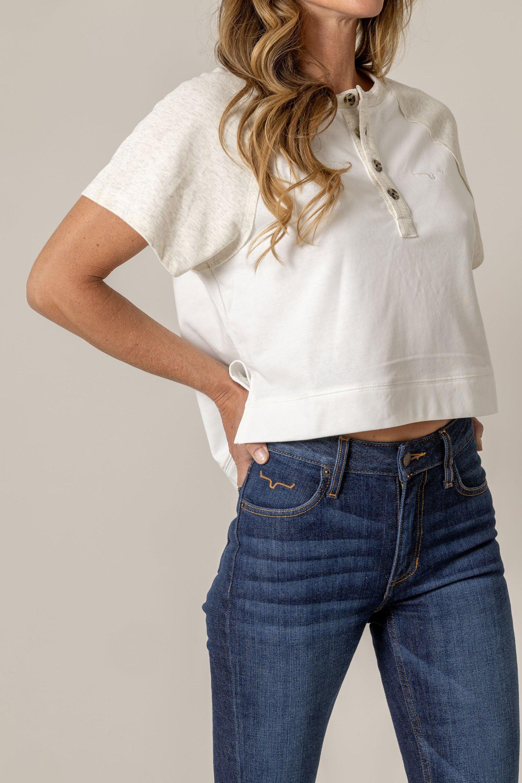 Hellena Cropped Henley